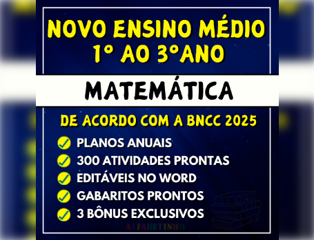 Planejamentos de Matemática ensino medio